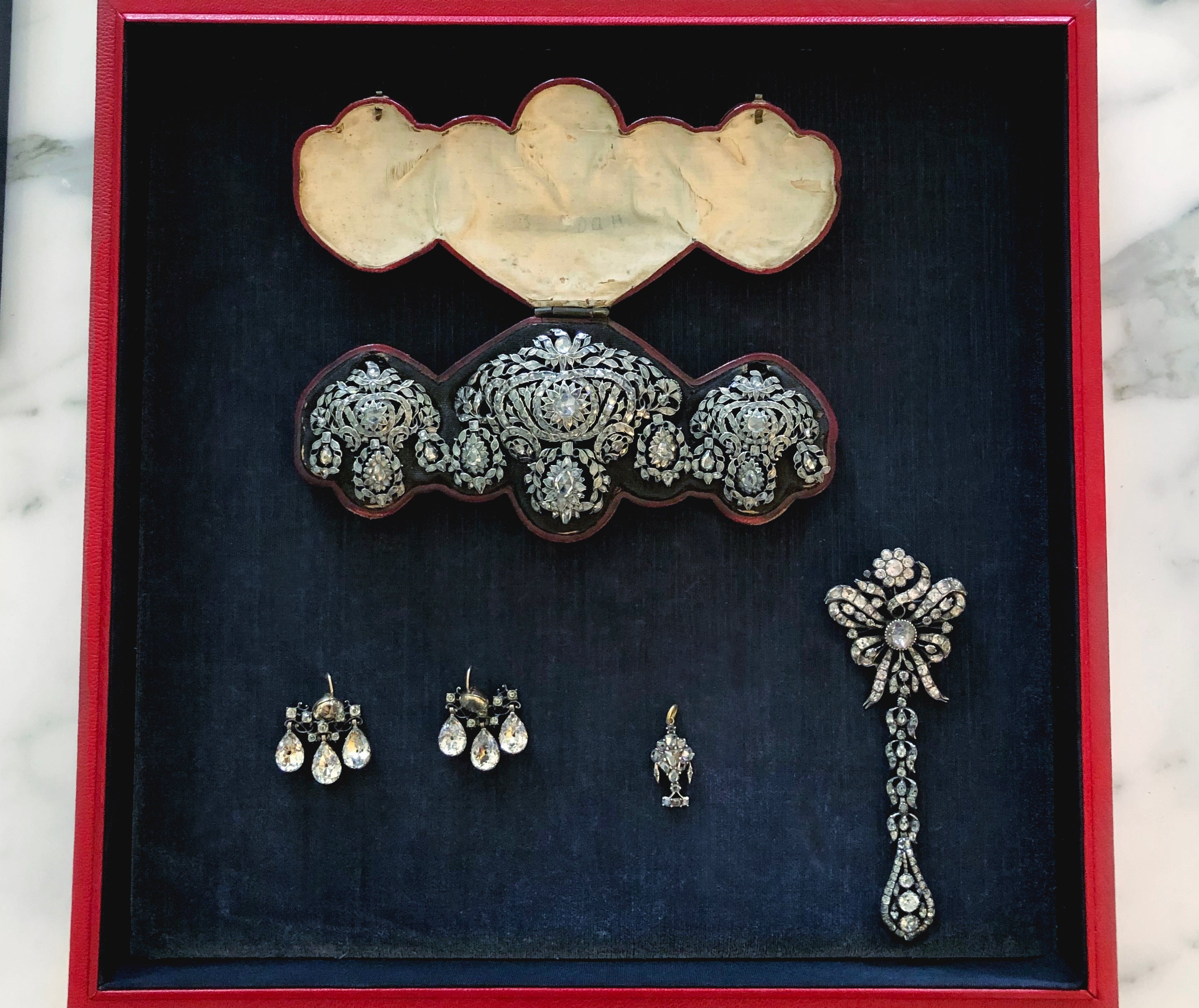 Sold antique girandole pieces from our archives