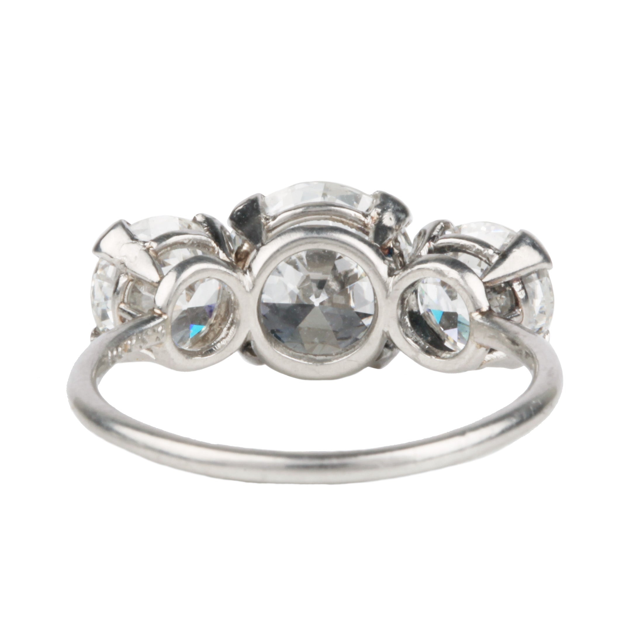 Three Stone Diamond Ring