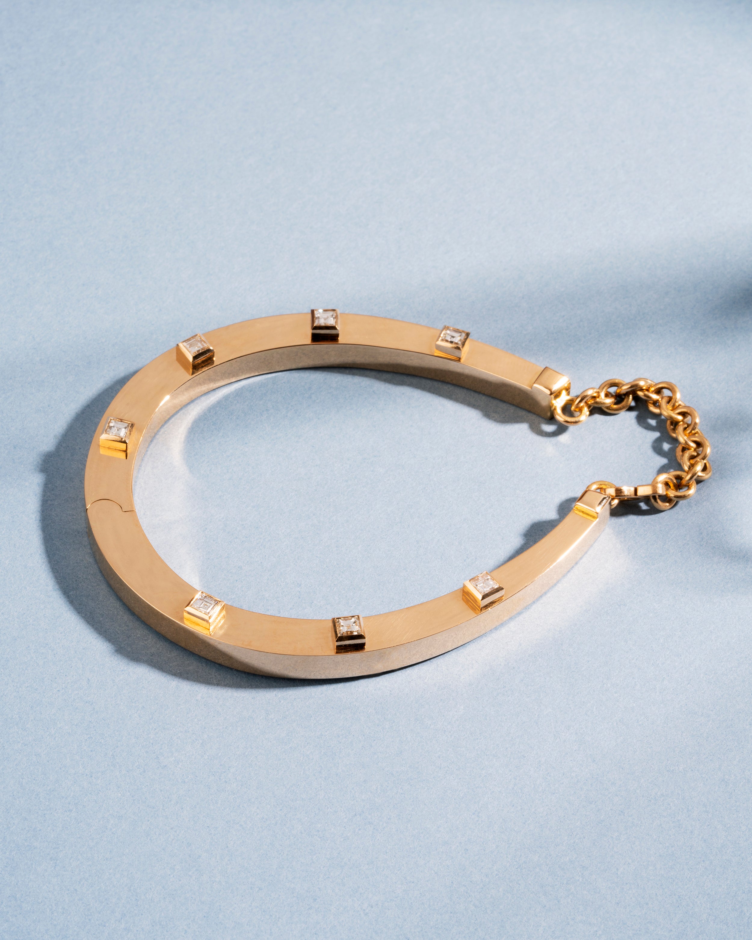 Diamond Horseshoe Bracelet