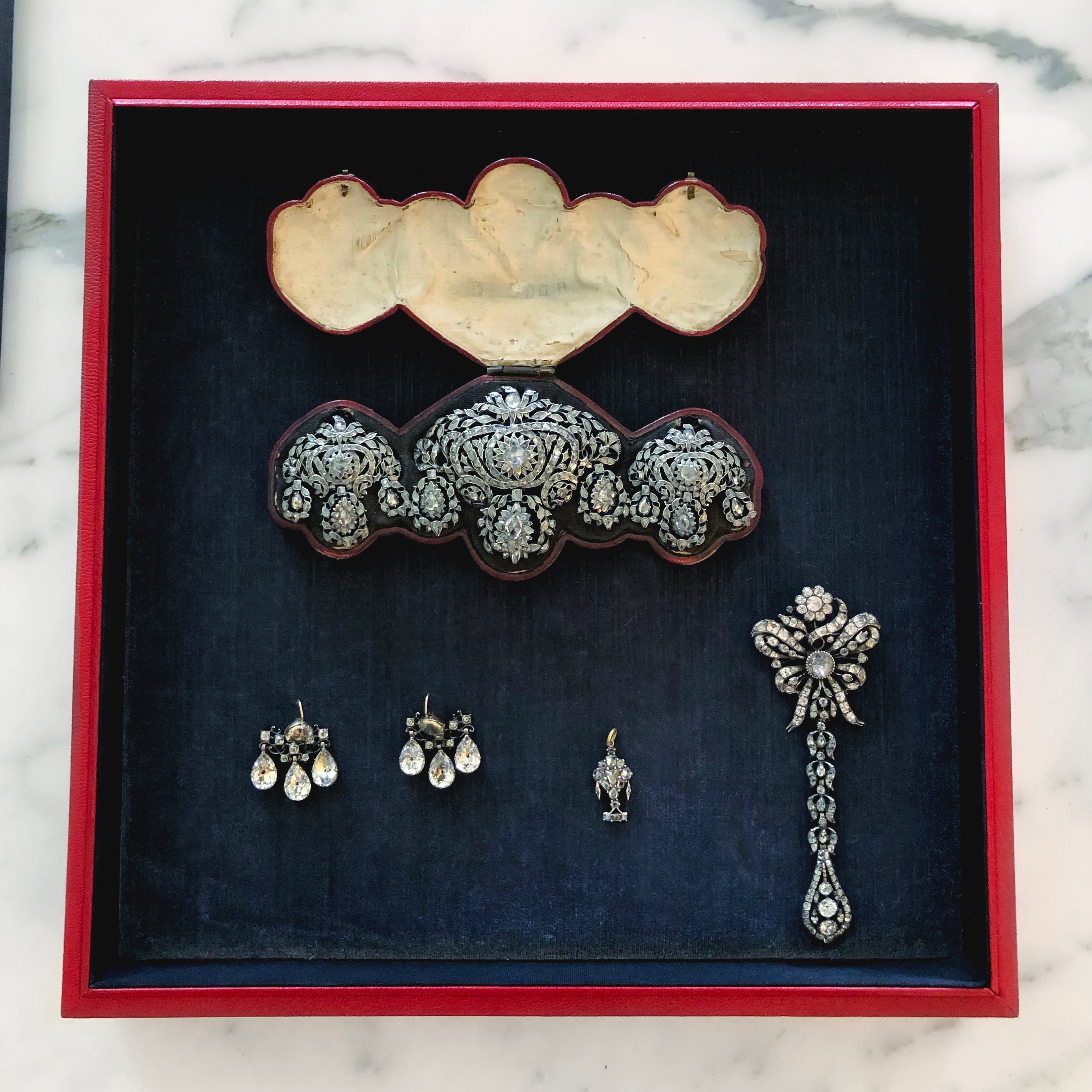 Sold antique girandole pieces from our archives