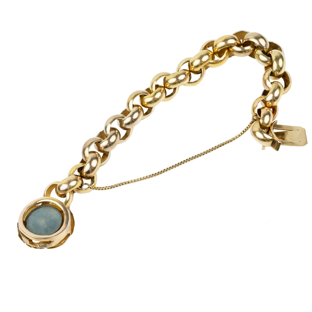 Victorian era gold bracelet with Locket