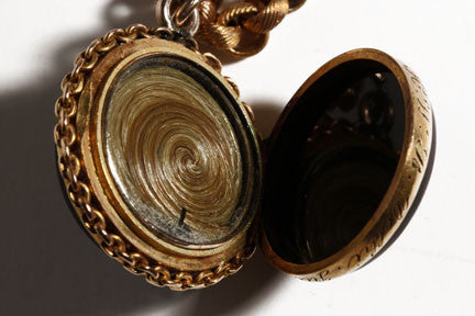 Victorian Banded Agate Locket