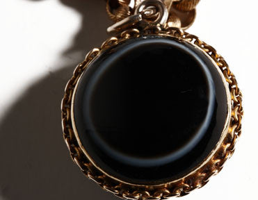 Victorian Banded Agate Locket