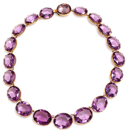 Georgian sales riviere necklace