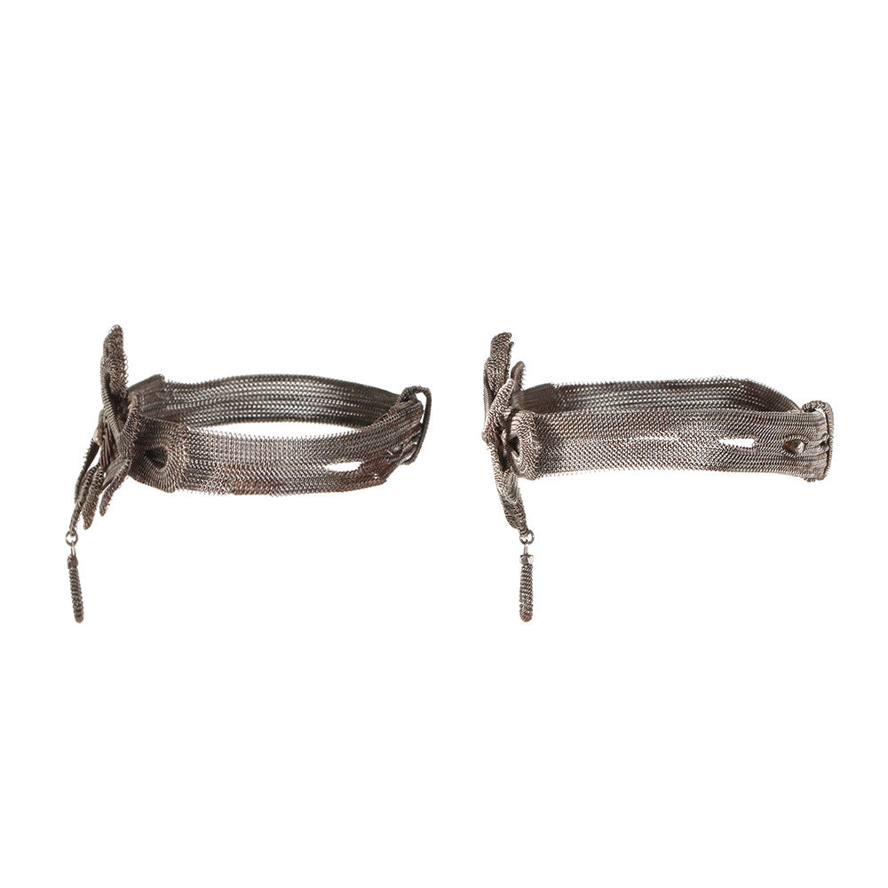 Matched Set of Silesian Iron Bracelets