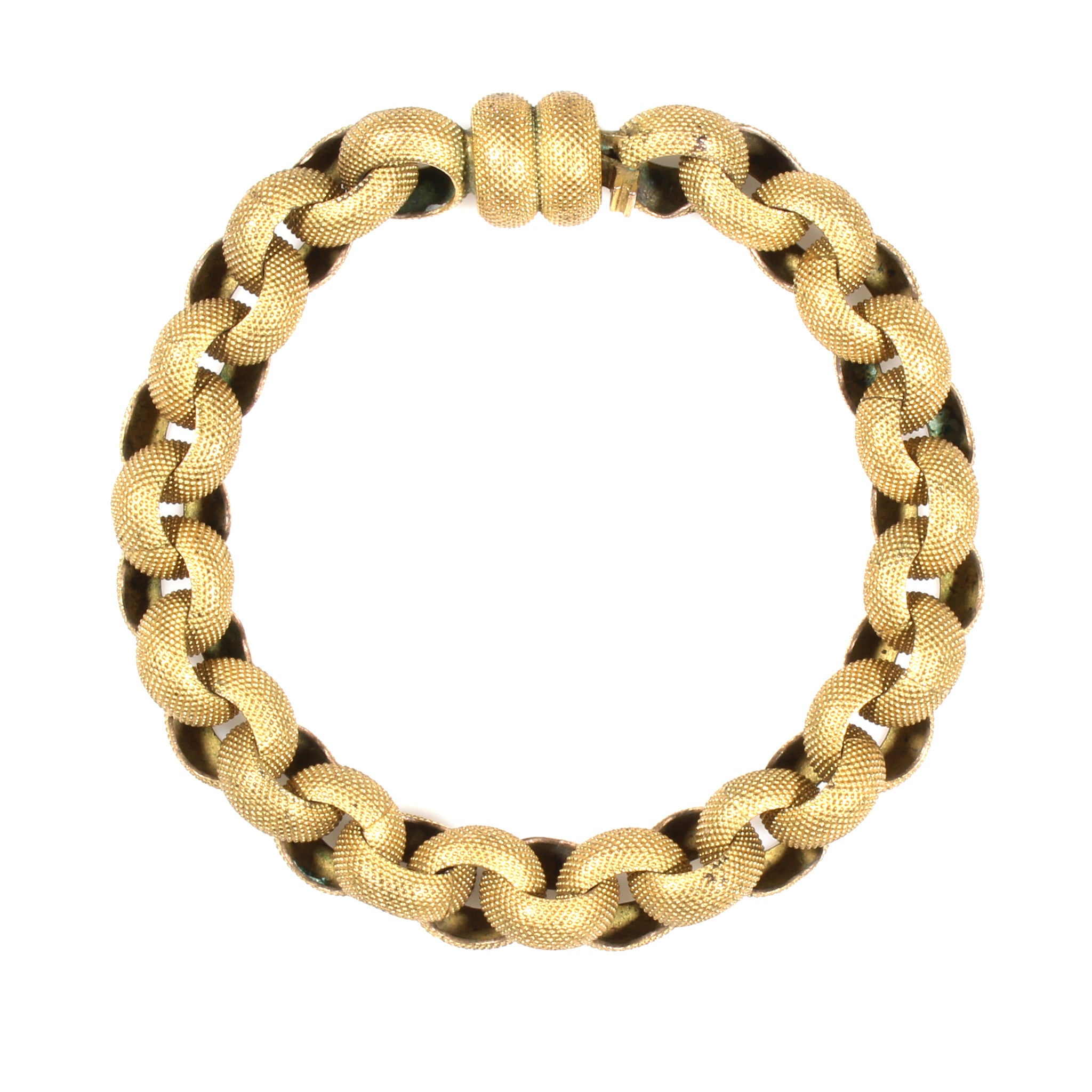 Georgian Pinchbeck Chain Link Bracelet – Bell and Bird