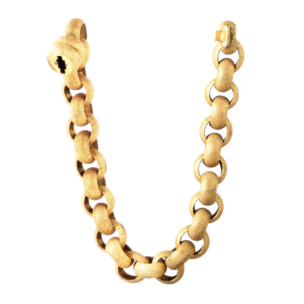 Georgian Pinchbeck Chain Link Bracelet