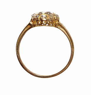 Victorian Cluster Diamond Ring