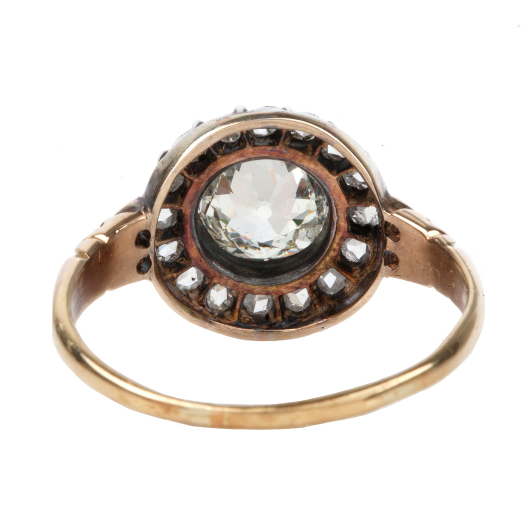 Late Victorian Era Diamond Cluster Ring