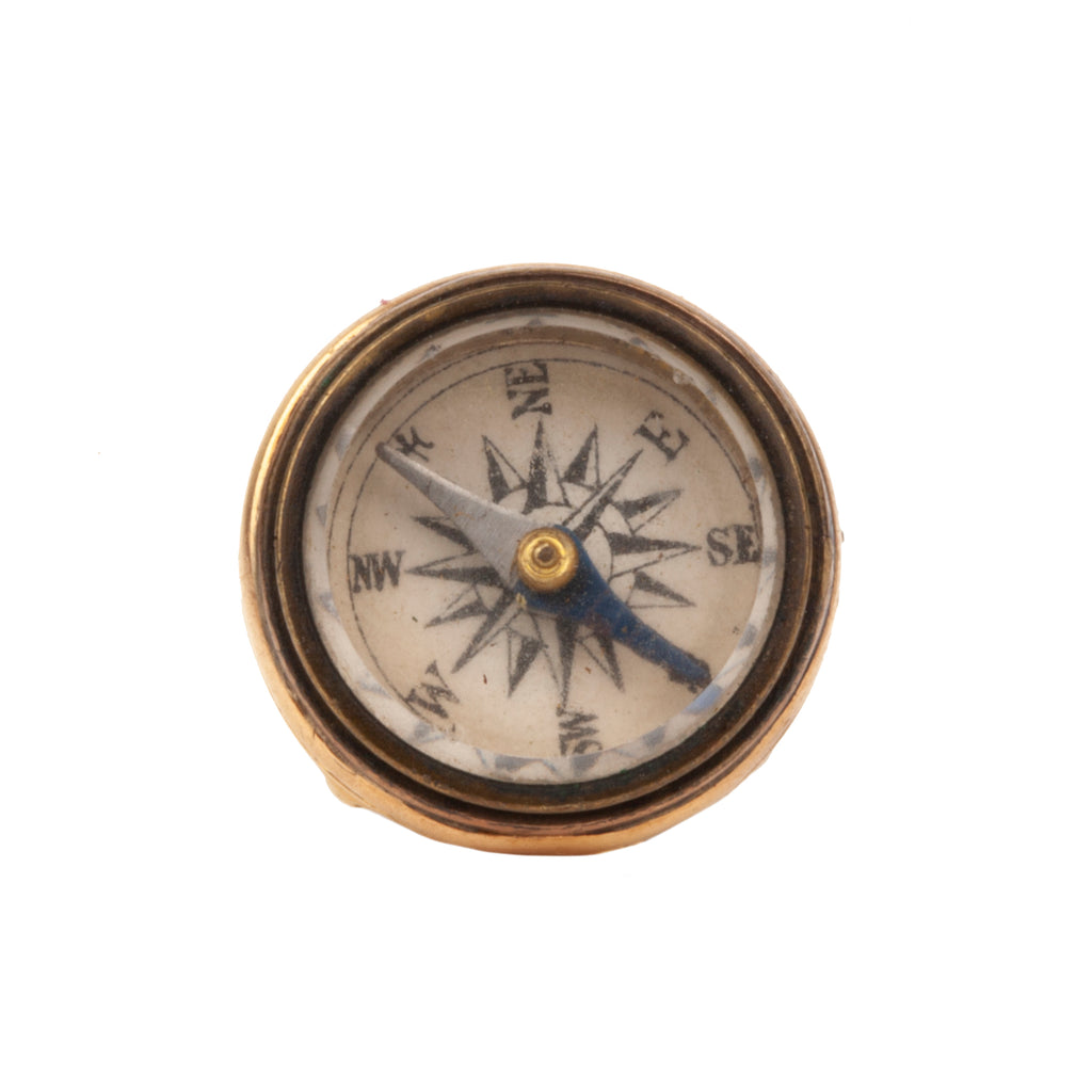 Victorian Compass Watch Fob