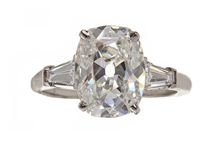 Antique cushion 2025 cut ring