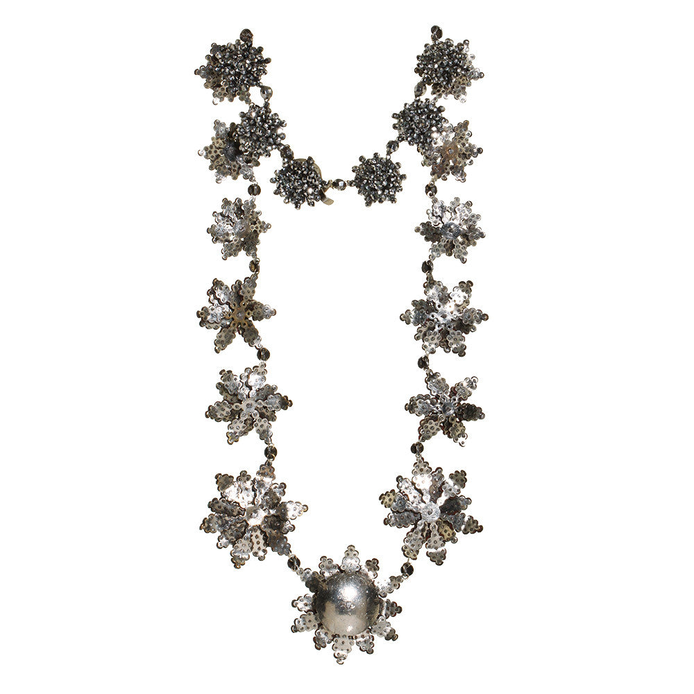 Early Victorian Cut Steel Necklace