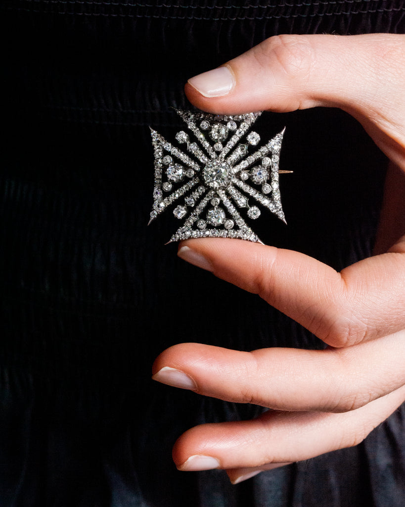 Diamond maltese cross Clearance