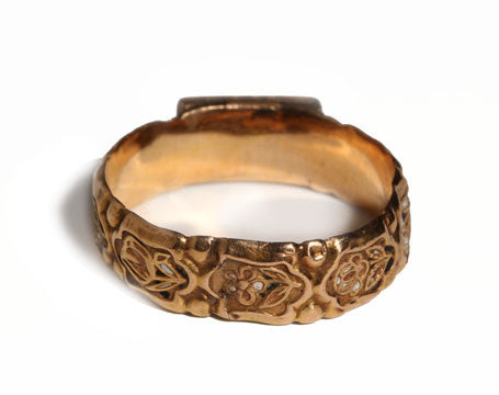 Enamel Compartment Ring