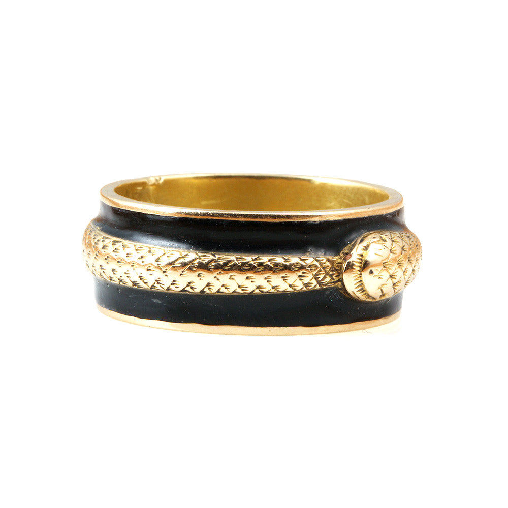 Early 19th Century Mourning Snake Ring