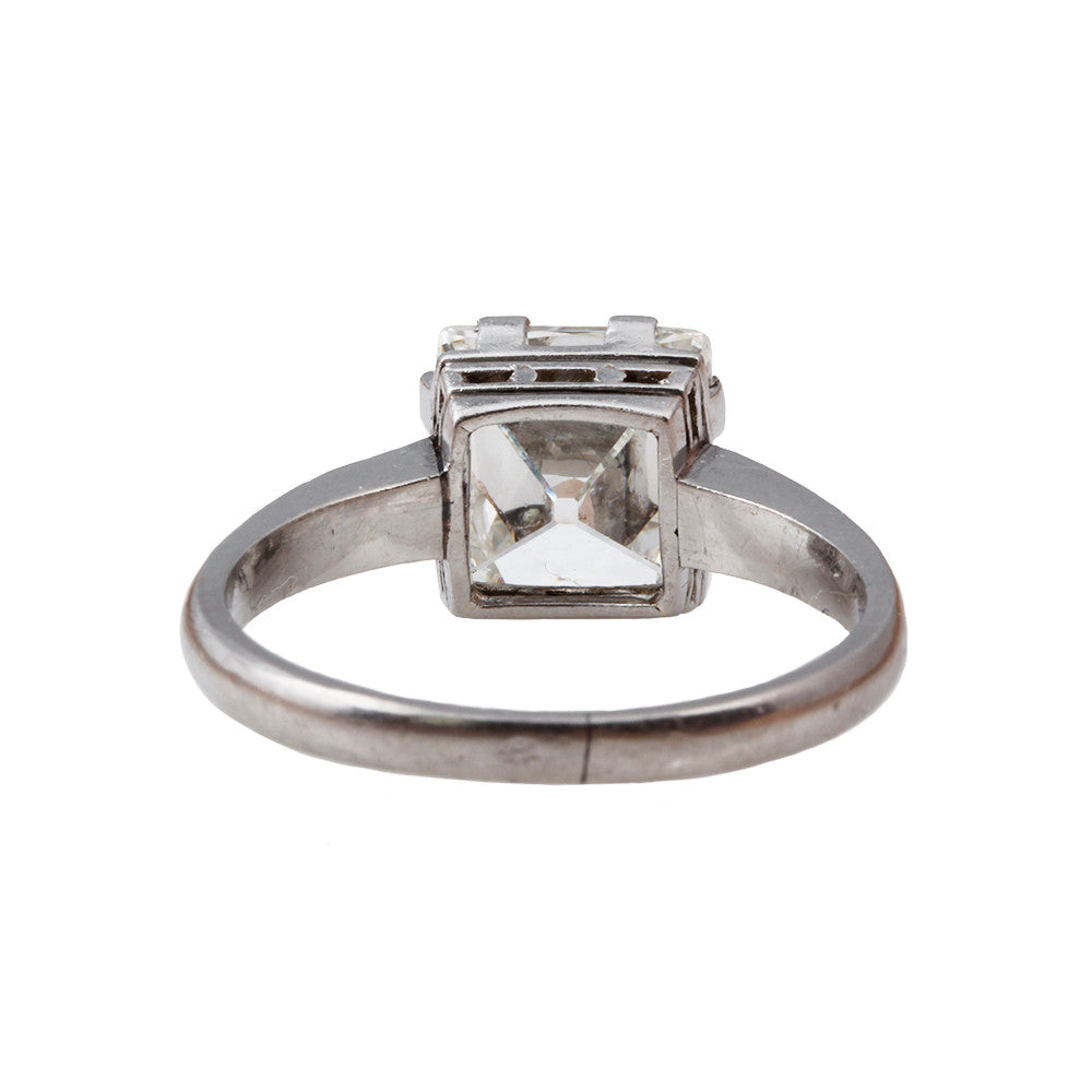 Art Deco French Cut Diamond Ring