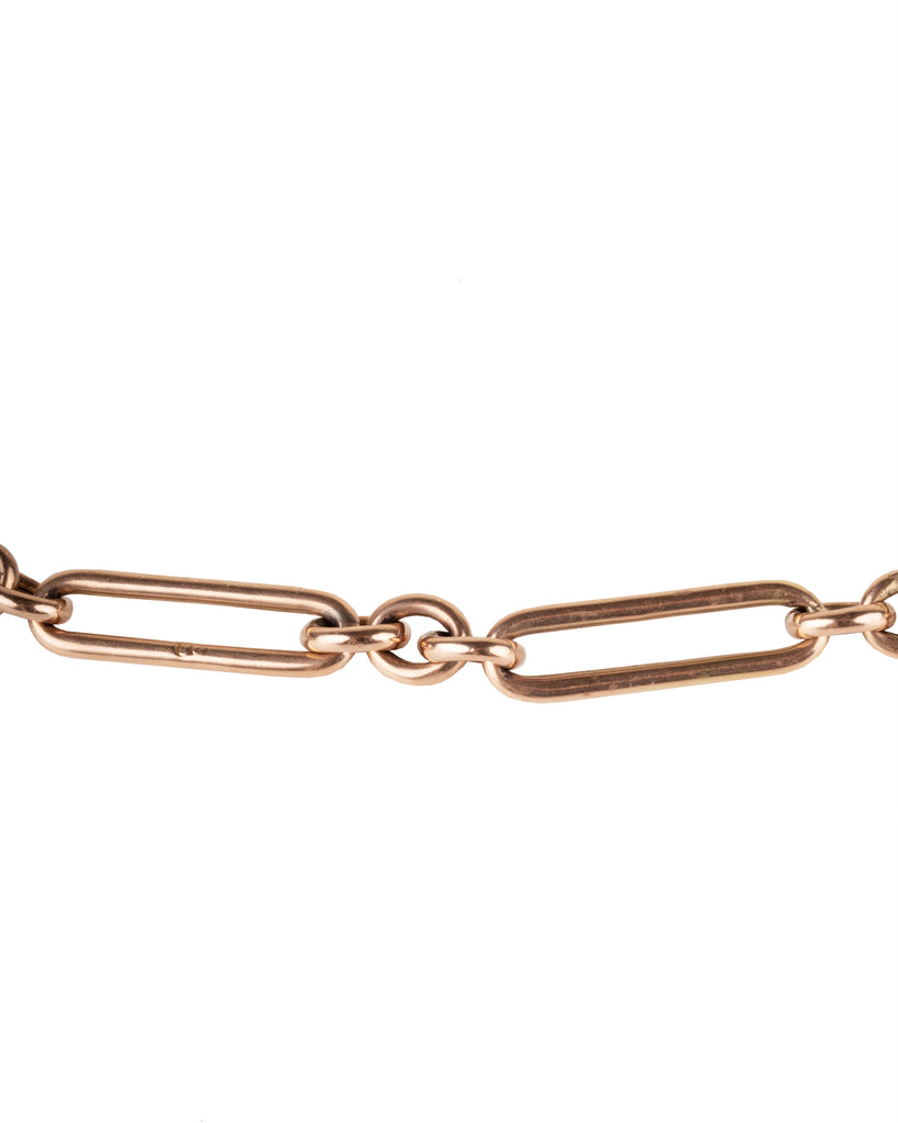 Victorian Era Gold Albert Chain Necklace