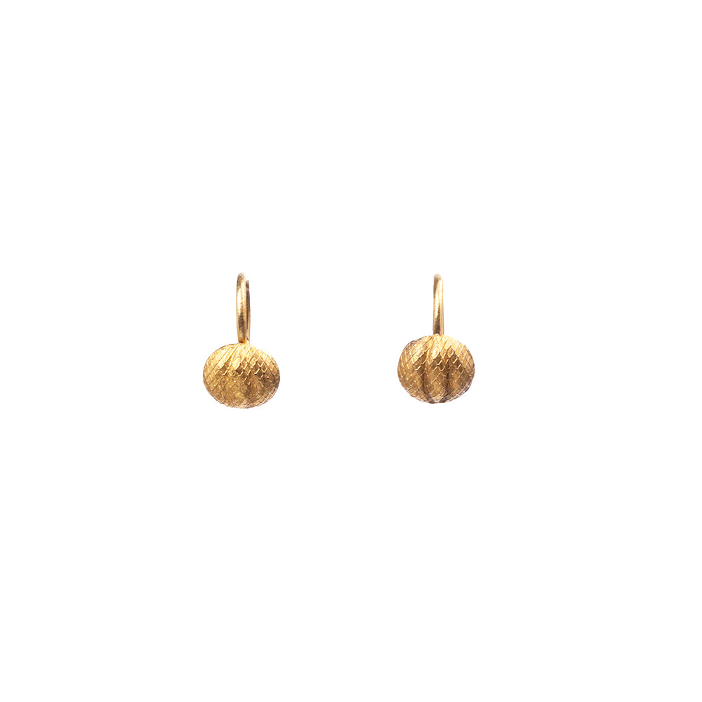 Georgian Gold Torpedo Earrings