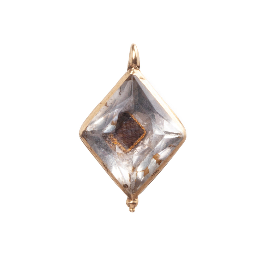 Rare Early 18th Century Stuart Crystal Pendant