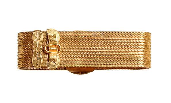 Victorian Gold Locket Bracelet