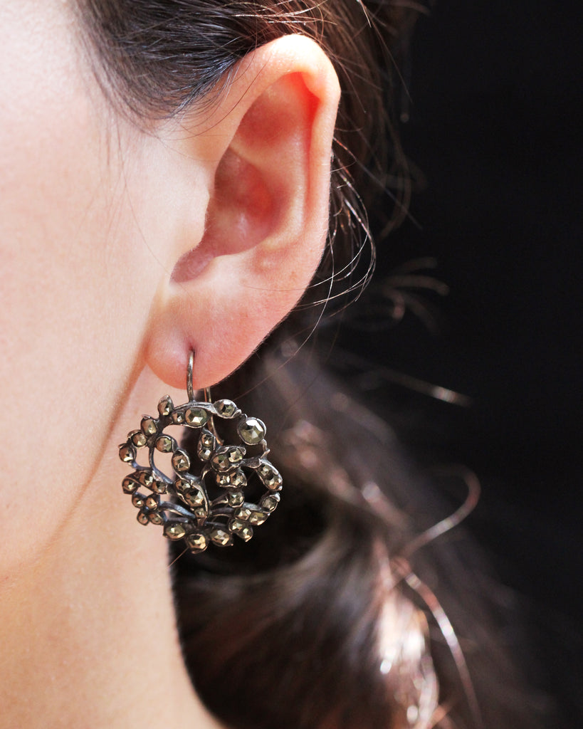 18th Century Pyrite Earrings