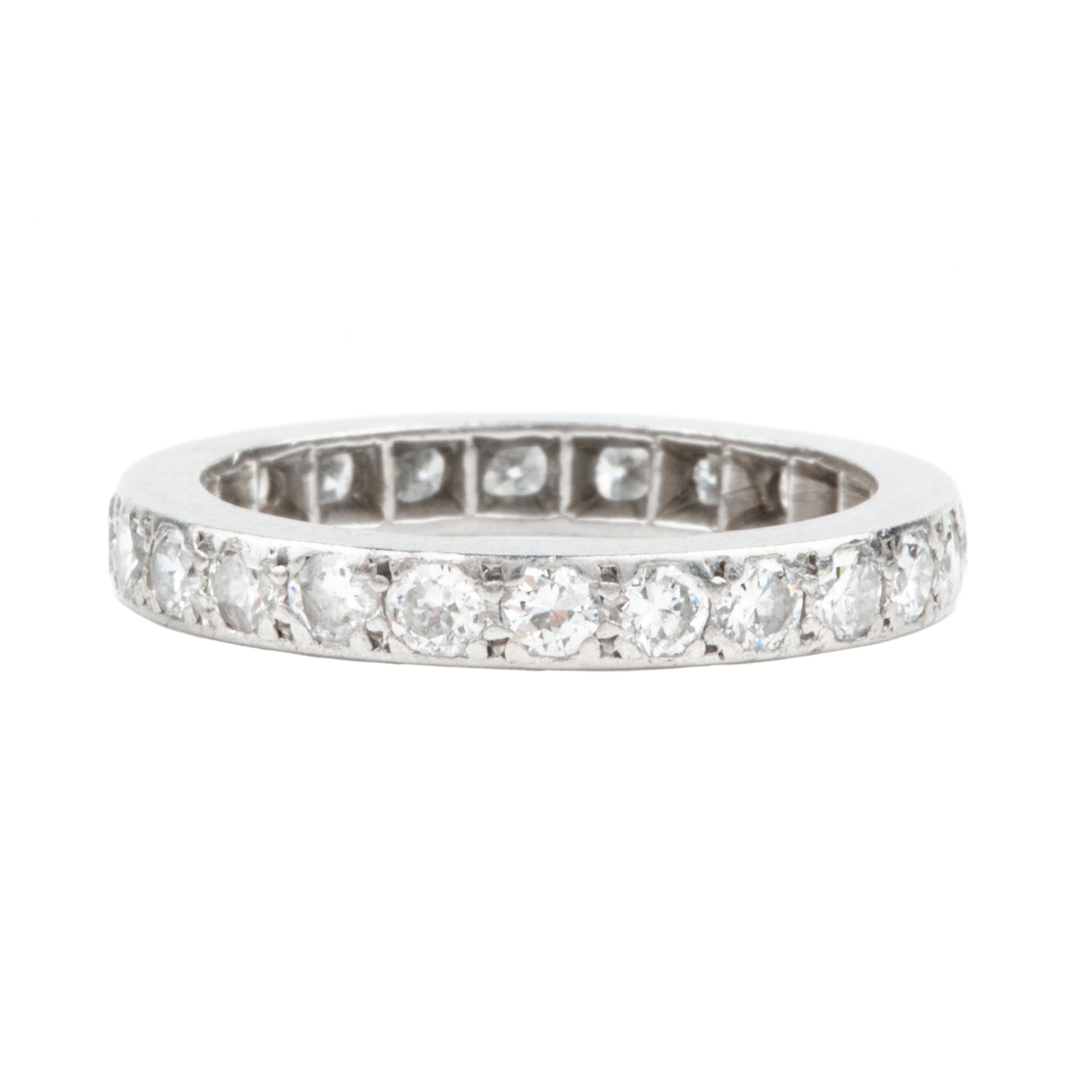 Artemesia Eternity Platinum Diamond Band Online Jewellery Shopping India |  Platinum 950 | Candere by Kalyan Jewellers