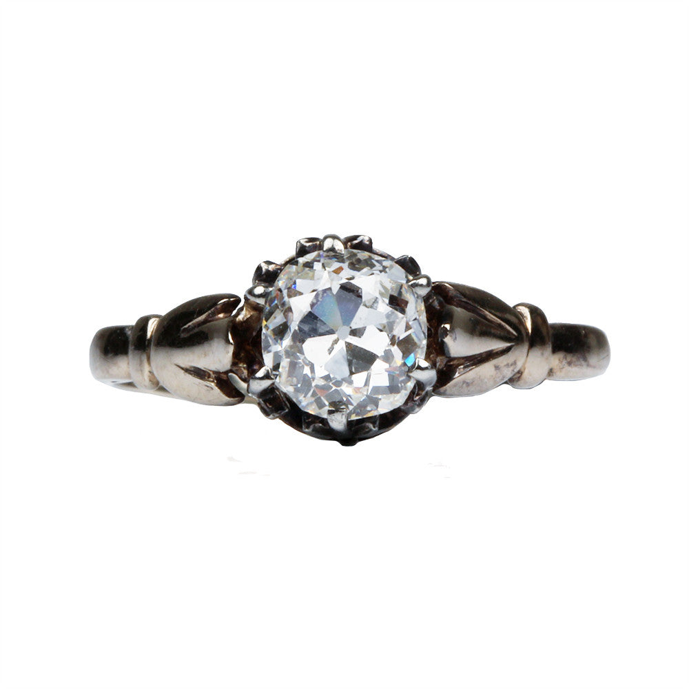 Late 19th Century Diamond Solitaire Ring