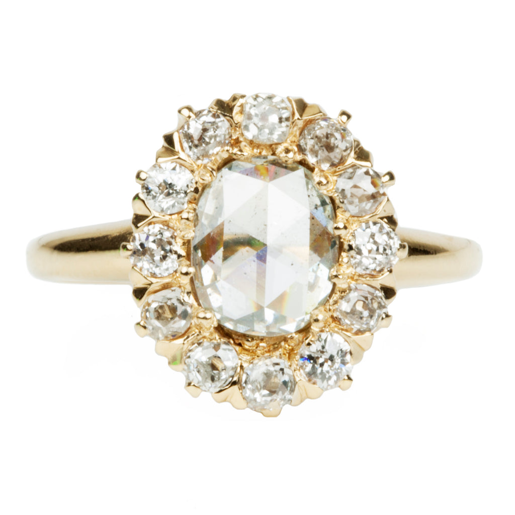 Late Victorian Cluster Ring