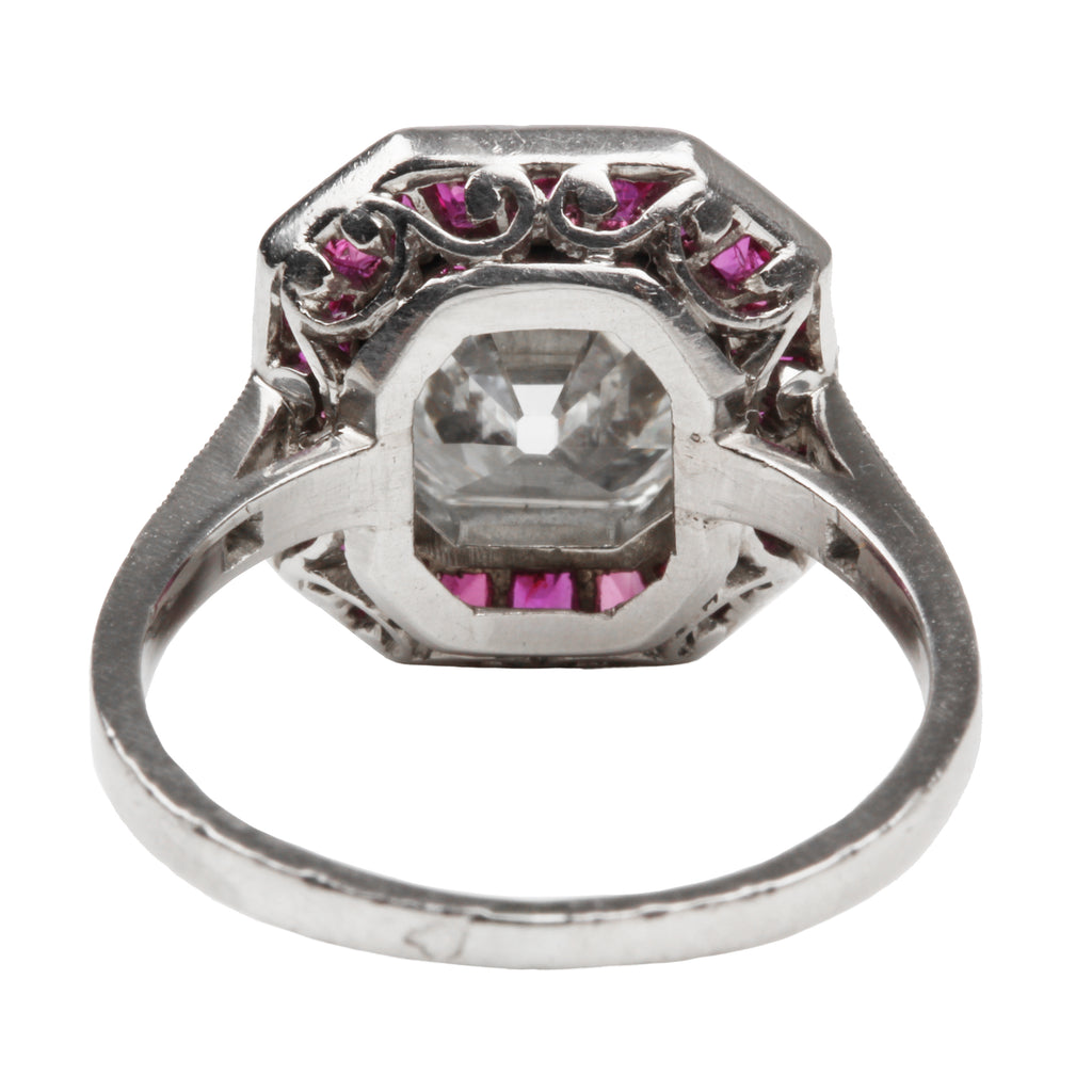Early 20th Century Ruby and Diamond Ring