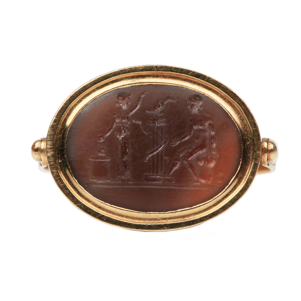Intaglio setting/Dog ring | PriceScope