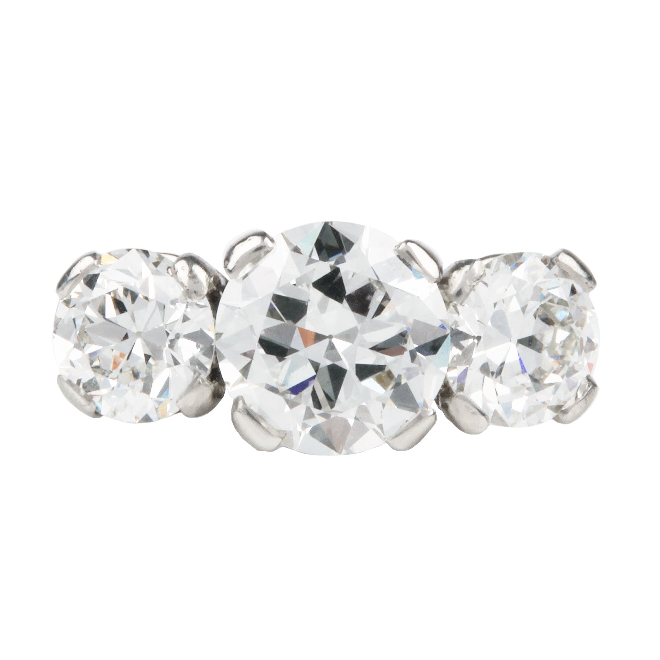Three Stone Diamond Ring