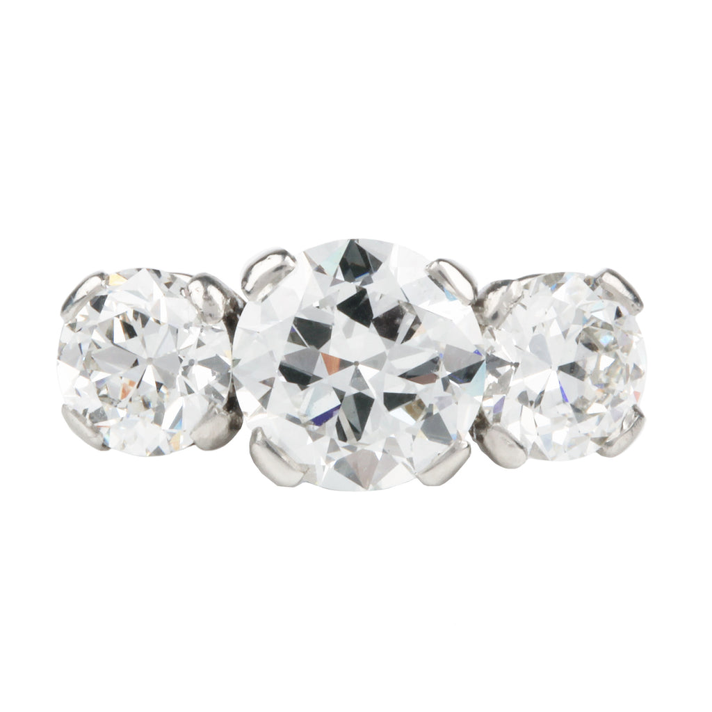 Three Stone Diamond Ring