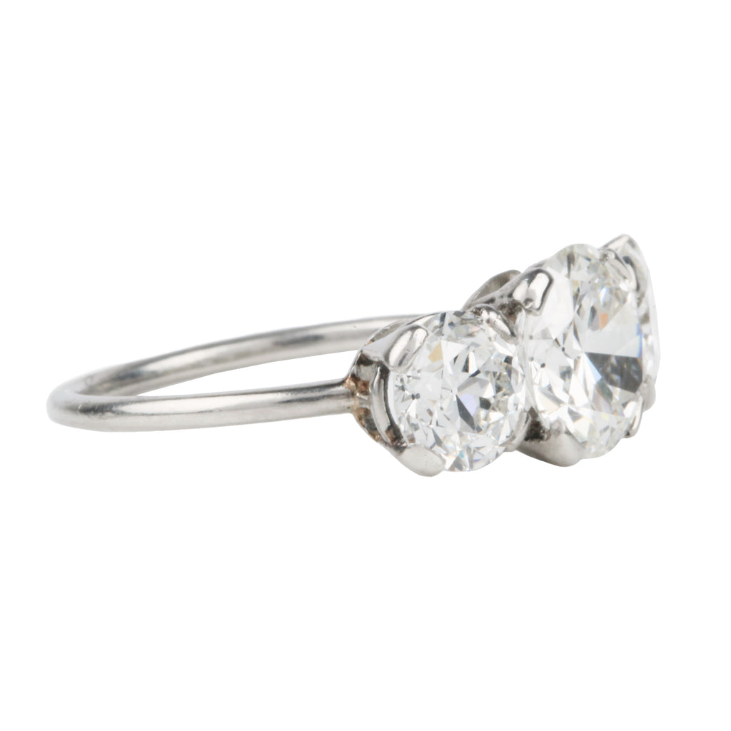 Three Stone Diamond Ring