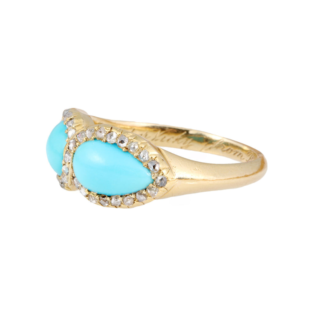 Victorian Era Turquoise Ring