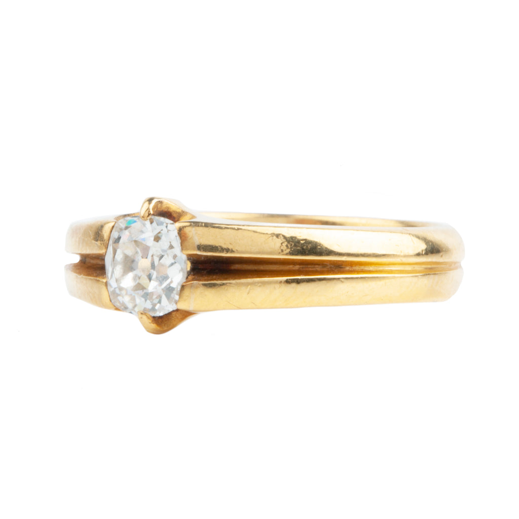 Victorian era Solitaire Diamond Ring
