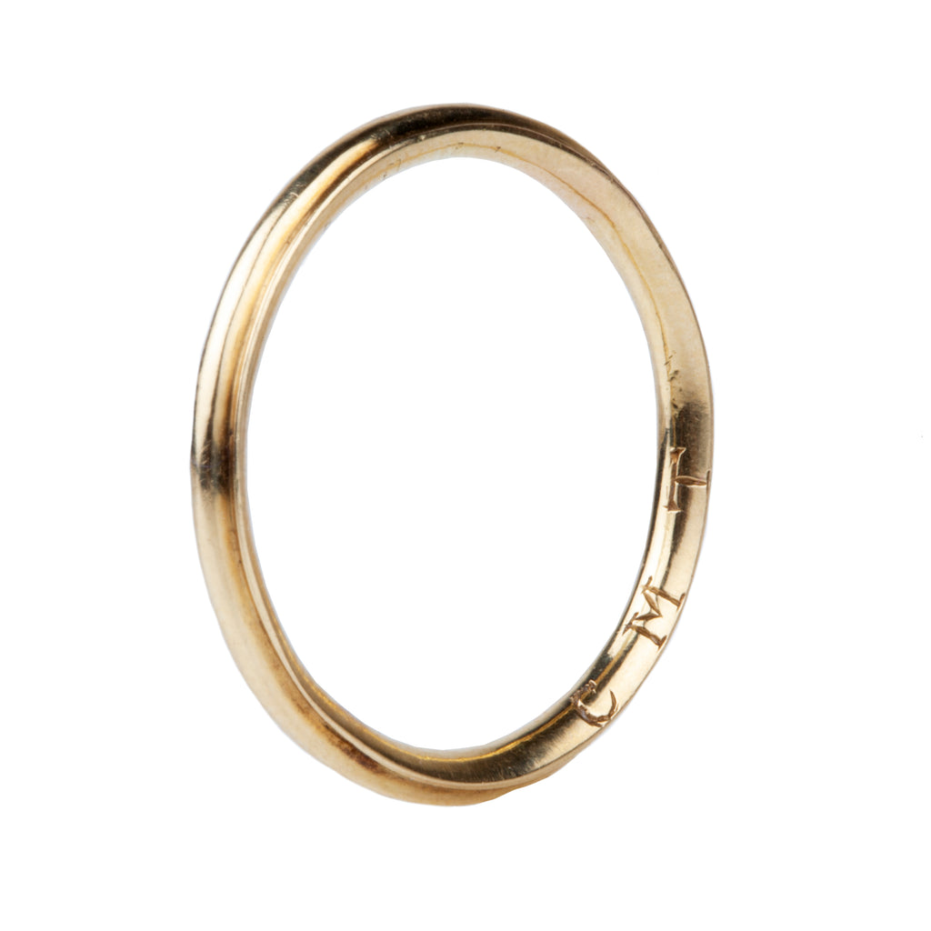 Early 19th Century Chased Gold Band