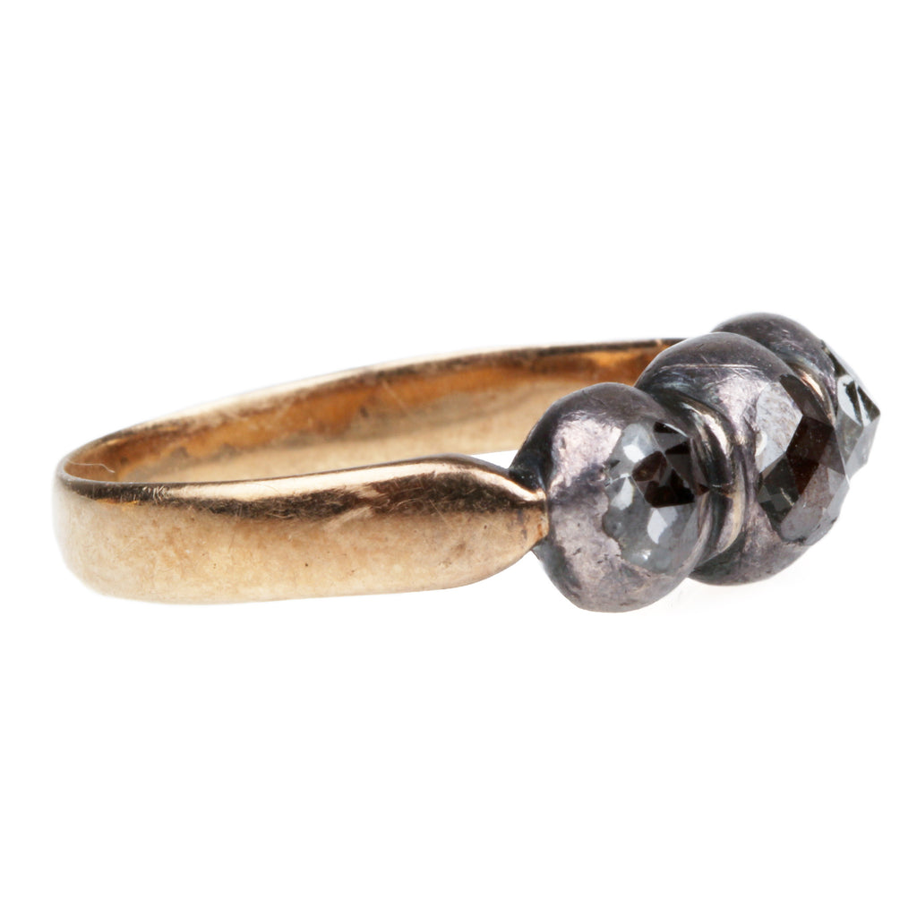 Georgian Three Stone Diamond Ring