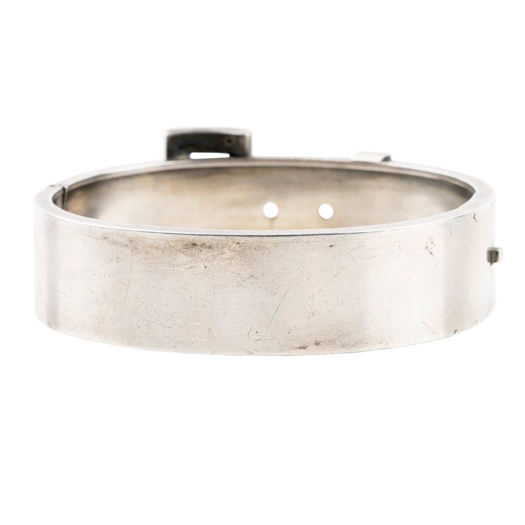 Victorian Sterling Silver Bangle
